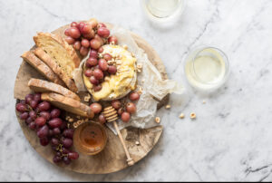 Read more about the article Baked Camembert with Truffle Honey Roasted Grapes