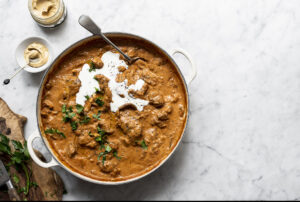 Read more about the article Beef Shin Stroganoff with Truffle Mustard