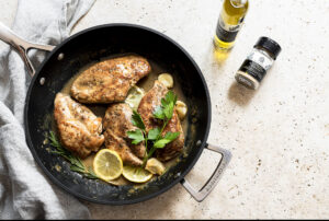 Read more about the article Sicilian Chicken with Lemon & Rosemary Sauce
