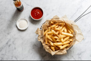 The Perfect Fries with Truffle Tomato Dipping Sauce copy