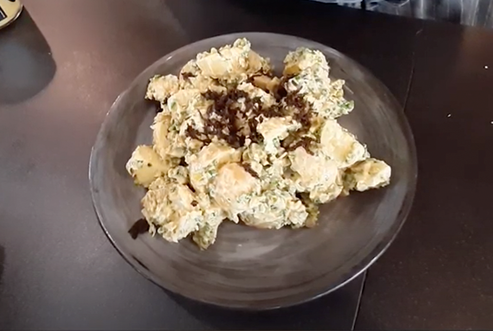 You are currently viewing Potato & Stonebarn truffle salad – Michael Deg – Head Chef Cavali Estate