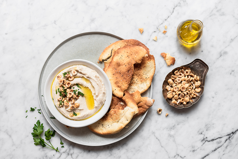 You are currently viewing White Bean Dip with Truffle Roasted Hazelnuts